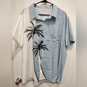 Brand new, xl short sleeve button up